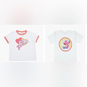 Two Sanrio x Carebears Shirts